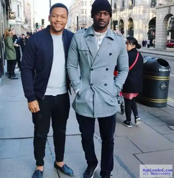 Photos: Peter Okoye And Samuel Eto